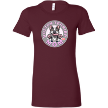 Load image into Gallery viewer, Boston Terrier Mom - Bella Womens Shirt