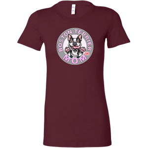 Boston Terrier Mom - Bella Womens Shirt