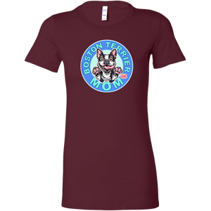 Boston Terrier Mom - Bella Womens Shirt