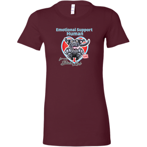 Emotional Support Human Black Lab  t-shirt