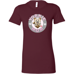 Yorkshire Terrier (Yorkie) Mom - Bella Womens Shirt for Yorkie Dog Lovers