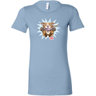 OMG Red Nose Pitbull - Bella Womens Shirt