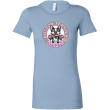 Load image into Gallery viewer, Boston Terrier Mom - Bella Womens Shirt