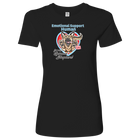 Emotional Support Human - German Shepherd - Next Level Womens Shirt