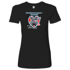 Emotional Support Human - Black Labrador Retriever - Womens Shirt for Dog Lovers