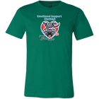 Emotional Support Human - Black Labrador Retriever - Canvas  brand Mens Shirt