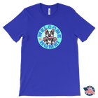 Boston Terrier Welcome Home - Canvas brand Mens T-Shirt