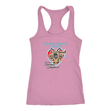 Load image into Gallery viewer, Emotional Support Human - German Shepherd - Next Level Racerback Tank