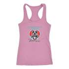 Emotional Support Human - Boston Terrier - Next Level Racerback Tank