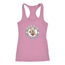 Load image into Gallery viewer, Yorkshire Terrier (Yorkie) Mom - Next Level Racerback Tank