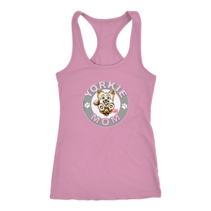 Yorkshire Terrier (Yorkie) Mom - Next Level Racerback Tank