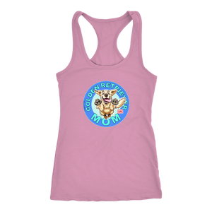 Golden Retriever Mom - Next Level Racerback Tank for Dog Lovers