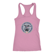 Load image into Gallery viewer, Rescue is My Favorite Breed - Black Labrador Racerback Tank