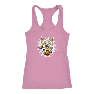 Yorkshire Terrier (Yorkie) - Next Level Racerback Tank