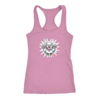 White French Bulldog - Frenchie - Next Level Racerback Tank