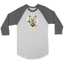 Load image into Gallery viewer, Yorkshire Terrier (Yorkie) - Canvas brand Unisex 3/4 Raglan