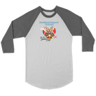 Emotional Support Human - Yellow Labrador Retriever - Canvas Unisex 3/4 Raglan