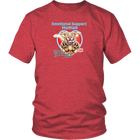 Emotional Support Human - Yellow Labrador Retriever - District Unisex Shirt