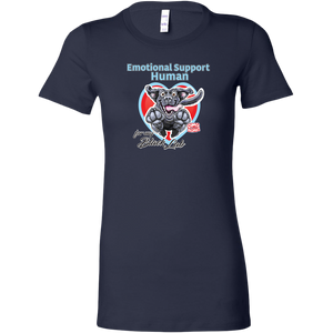 Emotional Support Human - Black Labrador Retriever - Womens Shirt for Dog Lovers